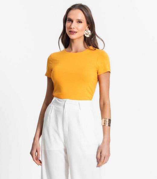 Image_Blusa De Viscotorcion Básica Feminina Endless Amarelo