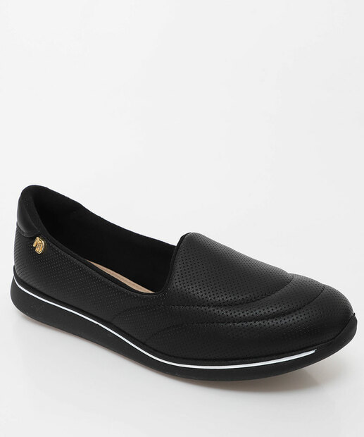 Image_Tênis Casual Slip On Feminino Modare Preto