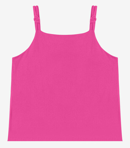 Blusa de Alça Feminina Endless. Rosa
