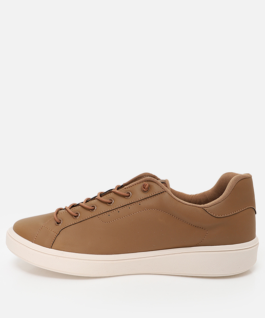 Sapatênis Masculino Casual Marisa Marrom