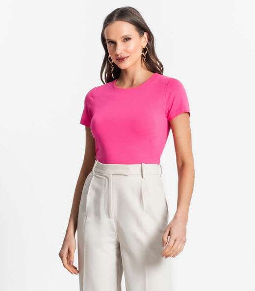 Image_Blusa De Viscotorcion Básica Feminina Endless Rosa