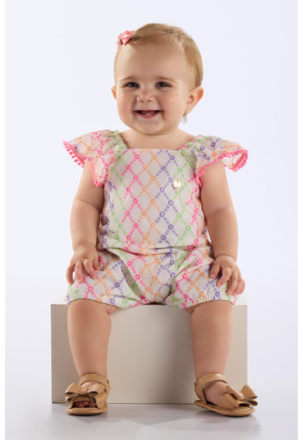 Image_Macaquinho em Laise para Bebê Menina Up Baby