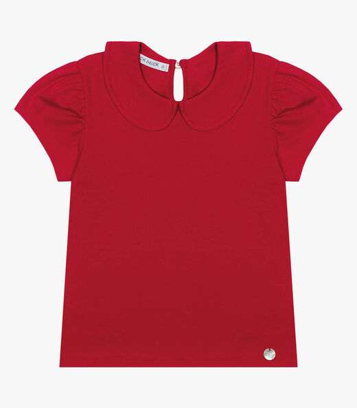Blusa Infantil Feminina Trick Nick Vermelho