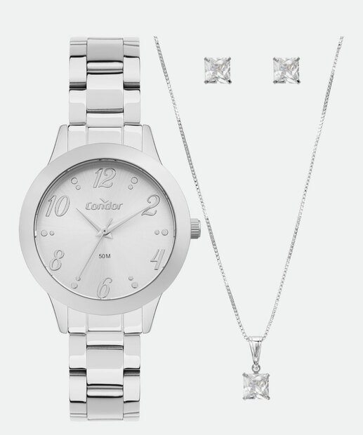 Image_Kit Relógio Feminino Condor CO2035NXXK4K Prateado