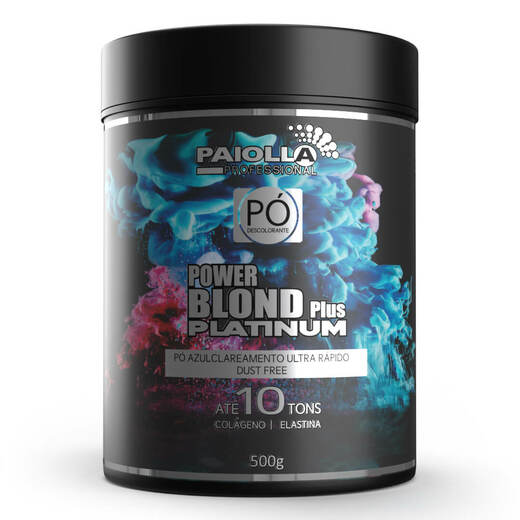 Image_Pó Descolorante 10 Tons Power Blond Plus Platinum Paiolla 500g