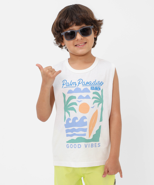 Image_Regata Infantil Estampa MR Tam 4 a 10 Off White