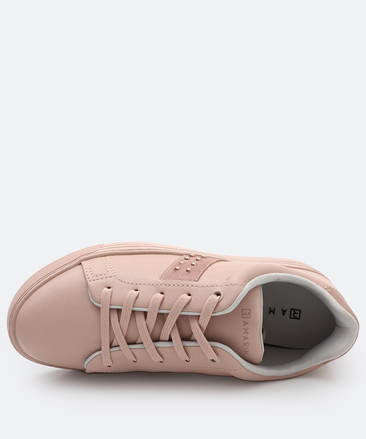 Tênis Feminino Casual Ramarim Bege