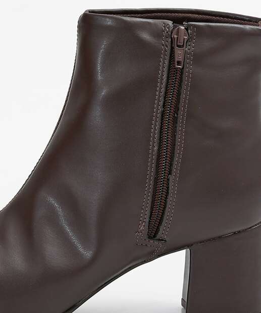 Bota Feminina Cano Curto Salto Grosso Via Uno 