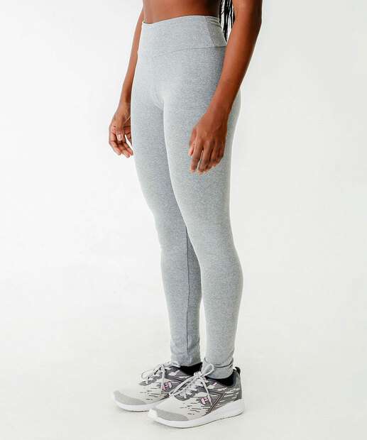 Calça Feminina Legging Fitness Mescla Marisa 