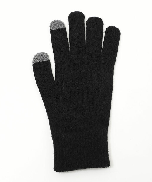 Luvas Masculina Tricô Marisa Preto