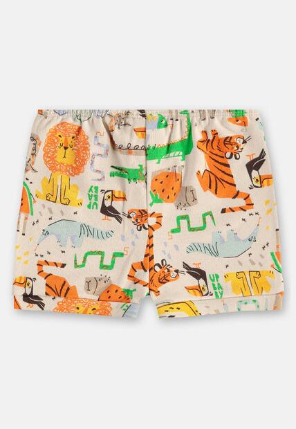 Short para Bebê Menino em Suedine Up Baby