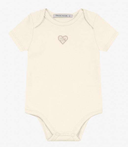 Image_Body Infantil Menina Trick Nick Bege