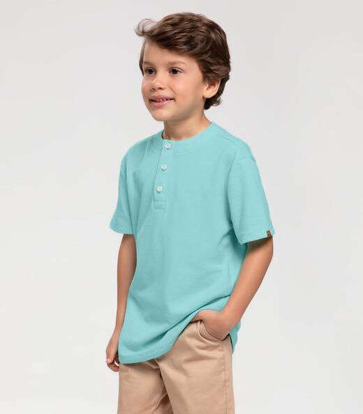 Camiseta Infantil Trick Nick Azul