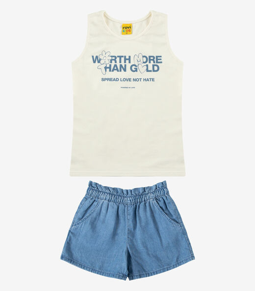 Image_Conjunto Regata com Shorts Menina Rovi Kids Bege
