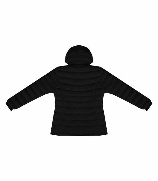 Jaqueta Feminina Plus Size Com Capuz Sea Surf Preto
