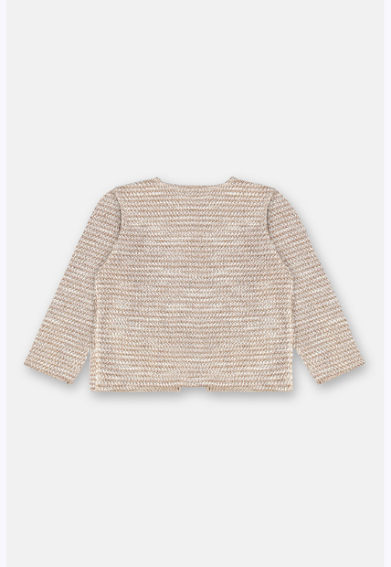 Casaco Menina Malha Tweed Up Baby