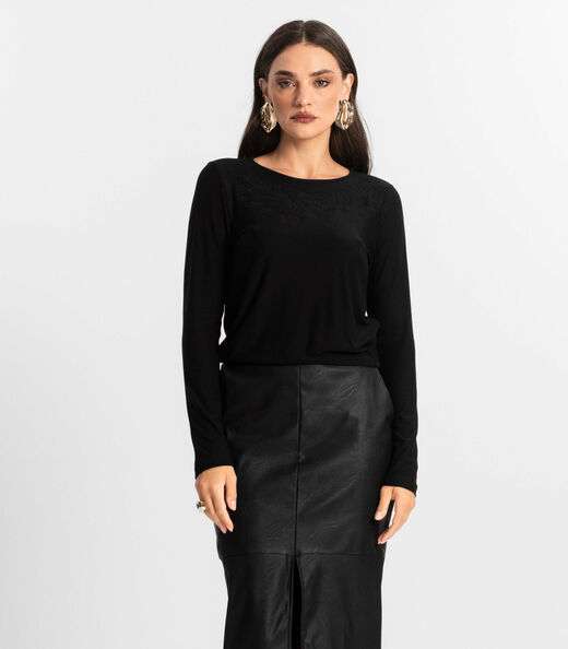 Image_Blusa Feminino Manga Longa Endless Preto