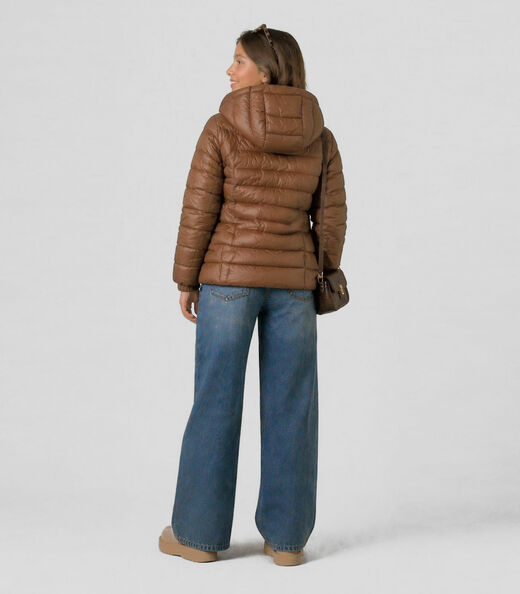 Jaqueta Infantil Menina Peluciada Sea Surf Bege