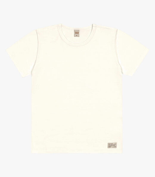 Camiseta Infantil Masculina  Meia Malha Trick Nick Bege
