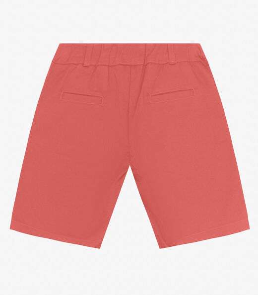 Bermuda Infantil em Sarja Cotton Trick Nick Laranja