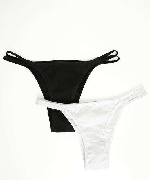 Kit 2 Calcinhas String Marisa 