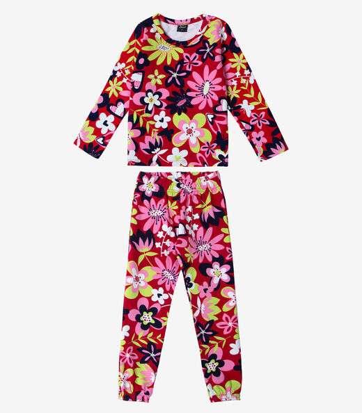 Image_Pijama Infantil Feminino Estapado Select Verde