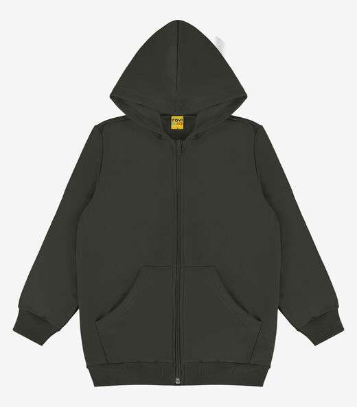 Image_Jaqueta Infantil Moletom com Capuz Rovitex Kids Verde