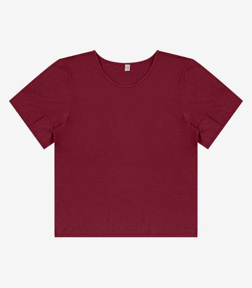 Blusa Plus Size Infinita Cor Rovitex Vermelho
