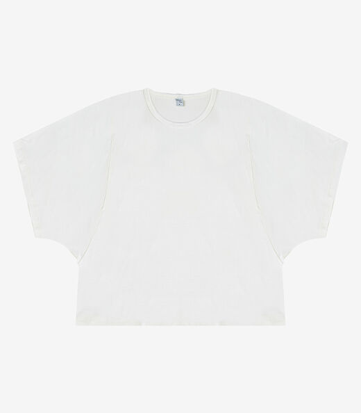 Blusa Feminina Com Mangas Amplas Infinita Cor Bege