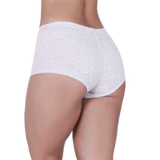 Kit 3 Shorts Caramelo Algodão Concept Lingerie Multicolorido