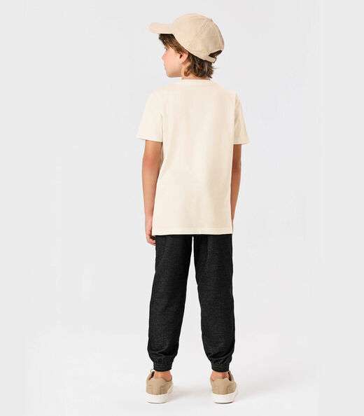 Calça Jogger Masculina Infantil Trick Nick Preto