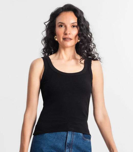 Regata Feminina Básica Select Preto