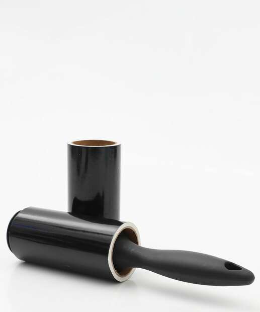 Kit 2 Mini Rolos Tira Pelos Marisa Preto