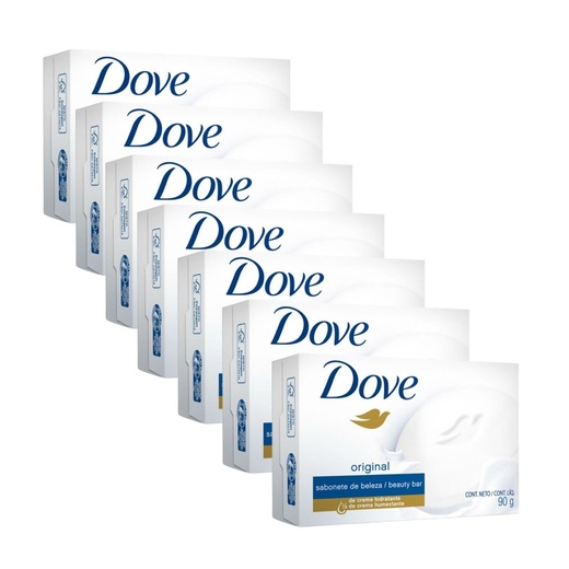 Image_Kit c/7 Unidades de Sabonete Dove 90g Branco