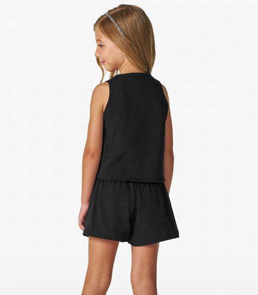 Conjunto Regata com Shorts em malhão Trick Nick Preto