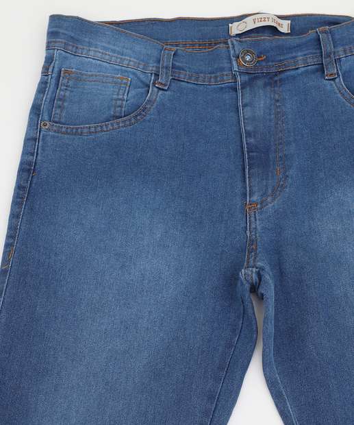 Calça Masculina Jeans Skinny Azul