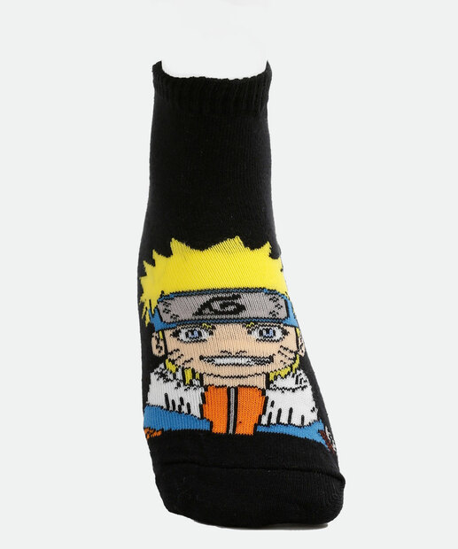 Kit 2 Pares Meias Infantil Soquete Naruto