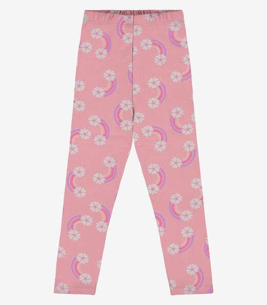 Legging Infantil Estampada Rovi Kids Rosa