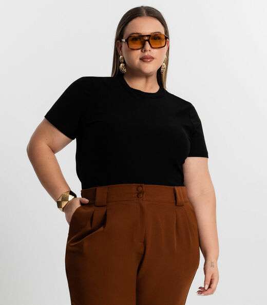 Image_Blusa Feminina Plus Size Secret Glam Preto