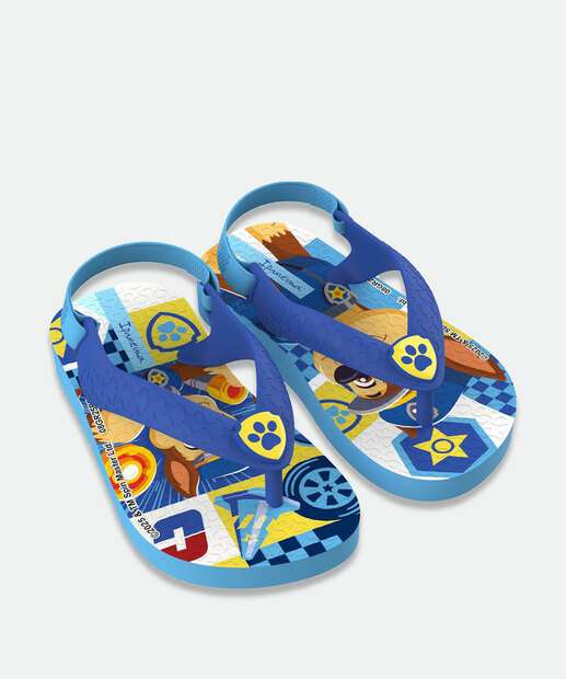 Chinelo Ipanema Infantil Bebê Patrulha Canina