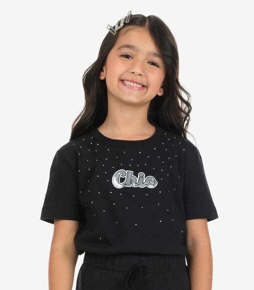 Image_T-Shirt Feminina Meia Malha Rovi Kids Preto