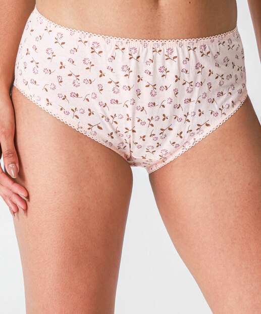 Kit 2 Calcinhas Alta Marisa Rosa