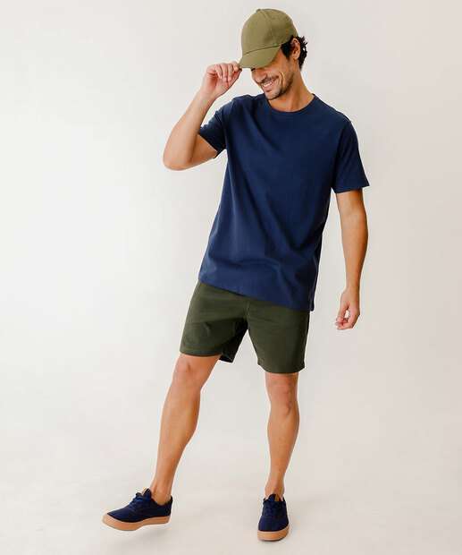Bermuda Masculina Sarja Bolsos MR