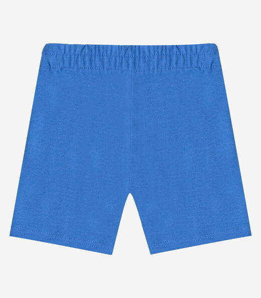 Bermuda Ciclista Infantil Básica Soletex Azul