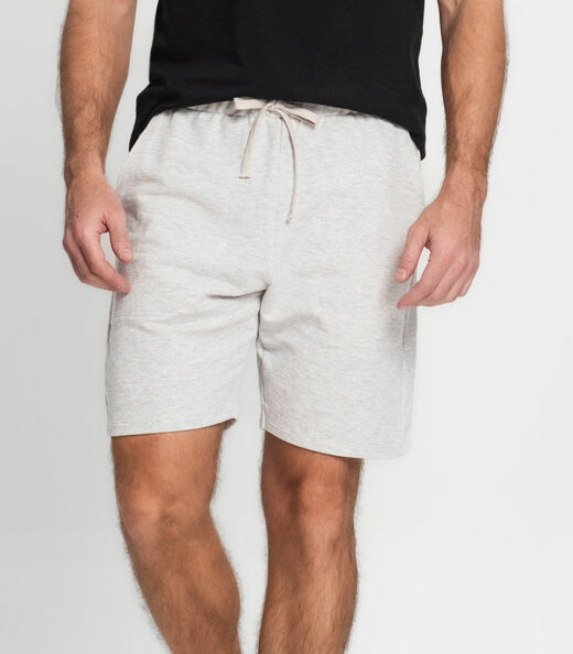 Bermuda Masculina Plus Size Moletom Diametro Cinza