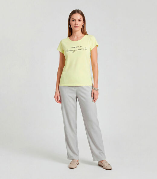 Image_Blusa Feminina Meia Malha Com Estampa Infinita Cor Verde