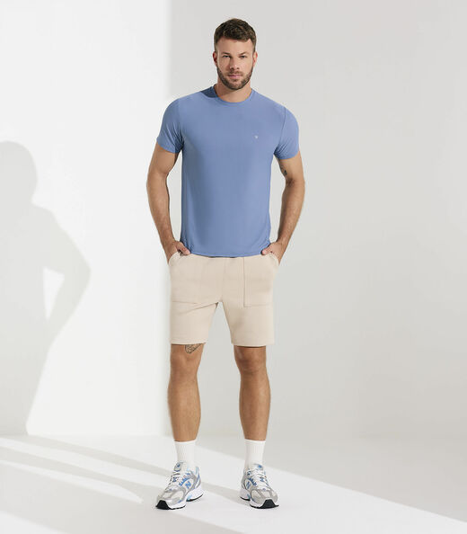 Image_Camiseta Masculina Em Malha Pique Veev Azul