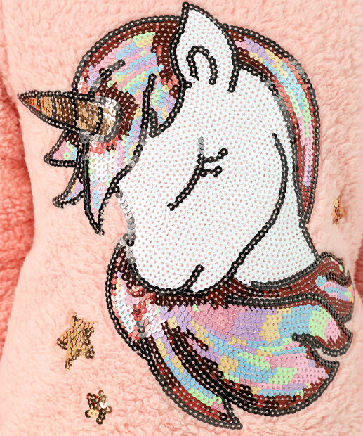 Blusão infantil Sherpa Marisa Tam 04 ao 10 Rosa