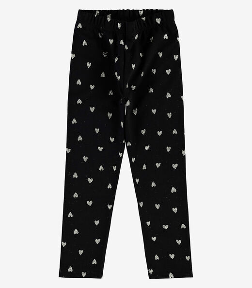 Calça Legging em Molecotton Rovi Kids Preto