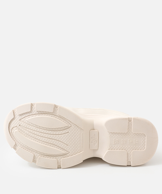 Tênis Casual Feminino Chunky Sneaker Marisa Off White